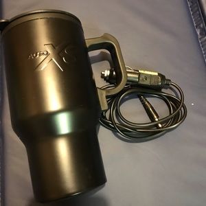 Auto XS Heated 16 Oz Travel Mug 12V Power Outlet